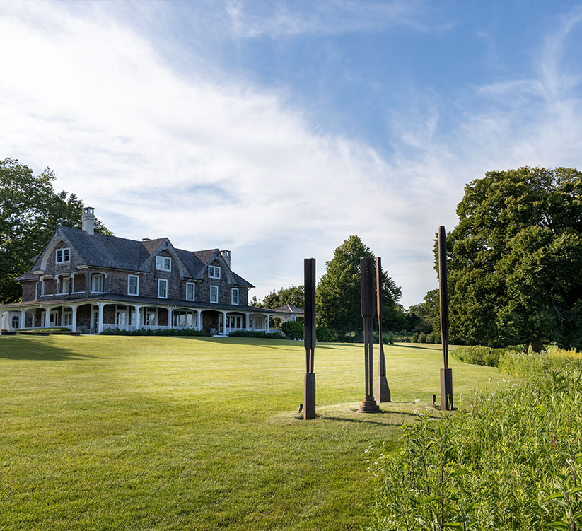 Professional landscaping services for residential properties in the Hamptons